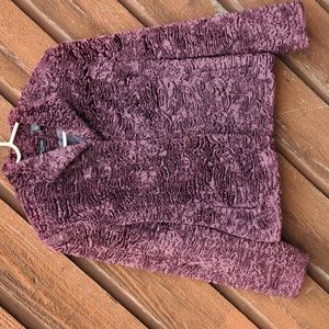 Valerie Stevens Curly Faux Fur Jacket